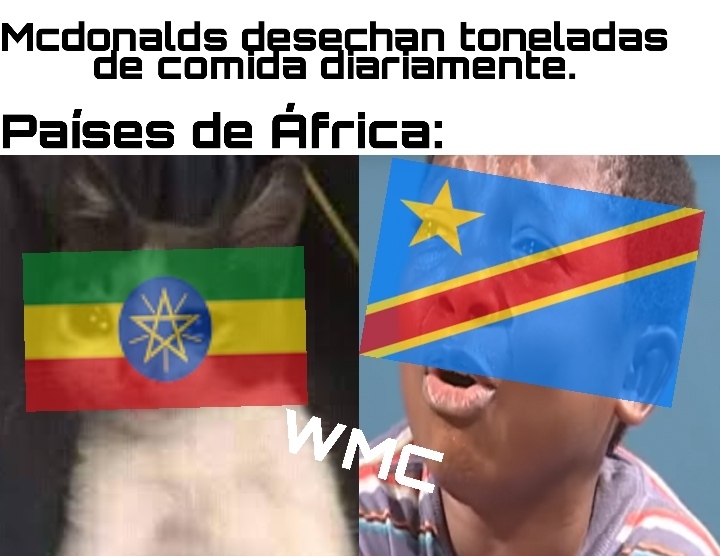 F por el Congo malo - meme