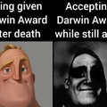 Darwin award meme