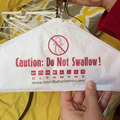 Do not swallow!