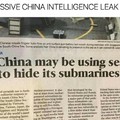 "China pode estar usando o mãe para esconder seus submarinos