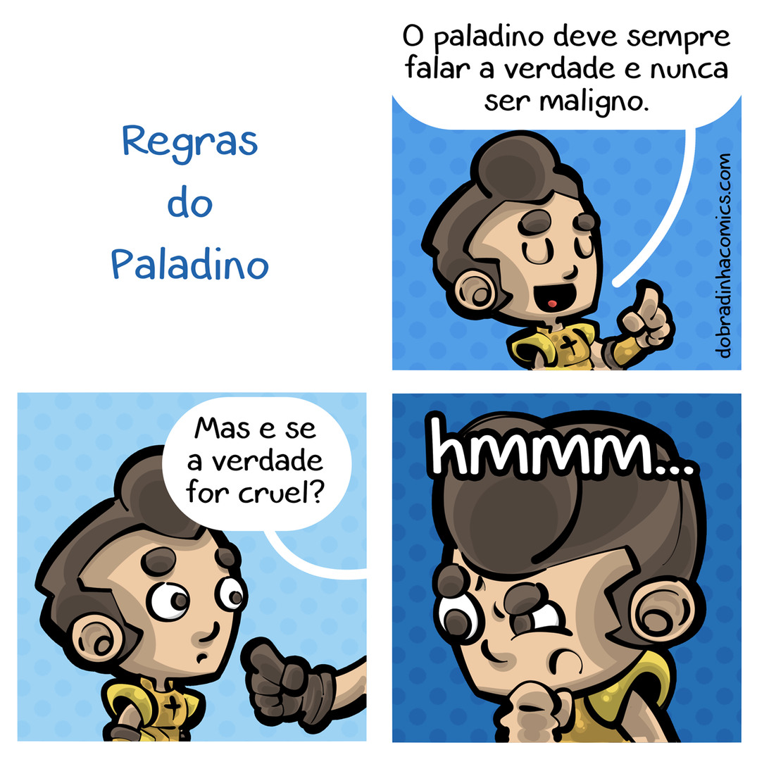 Paladino de RPG - meme