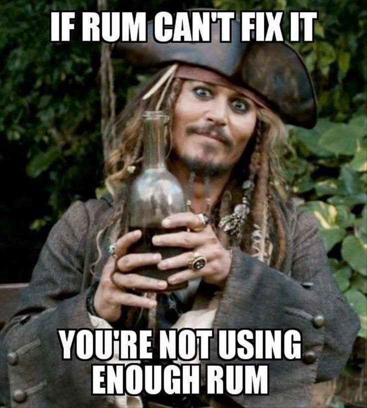 Why rum gone - meme