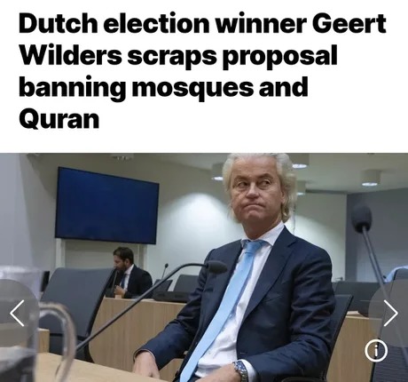 Dutch election - meme