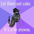 Let them eat cake meme