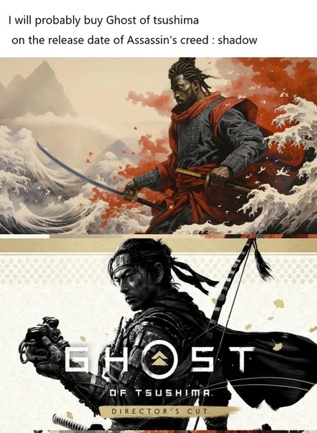 Ghost of Tsushima meme