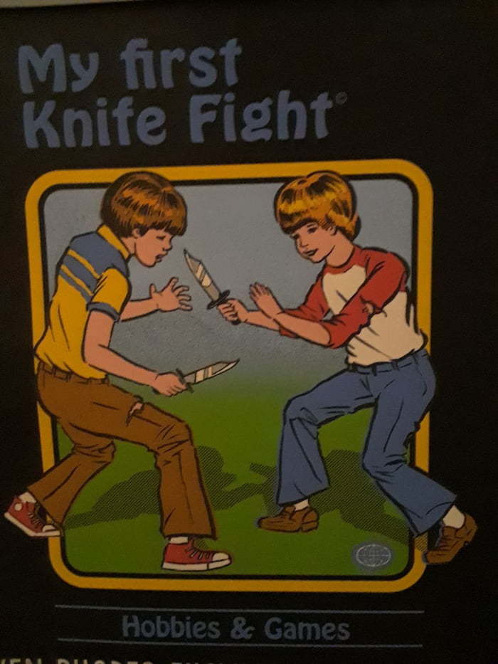 I love knifes - meme