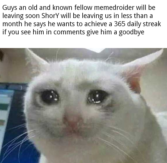 He will be more than missed - meme