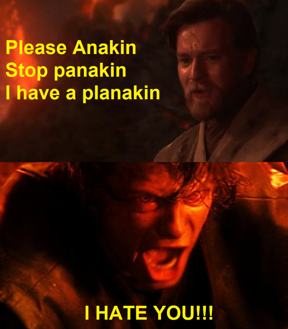 Take a seat, young Skywalker - meme