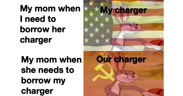 our charger - meme