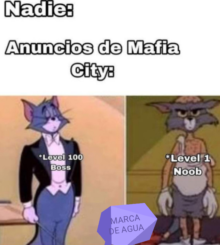 Malditos anuncios de mafia city - meme