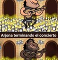 El concierto que Arjona dio ayer