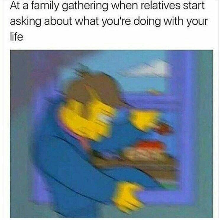 Family over everything - meme