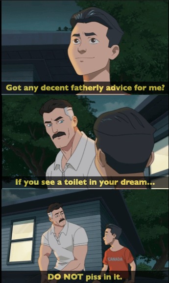 If you see a toilet in your dream - meme