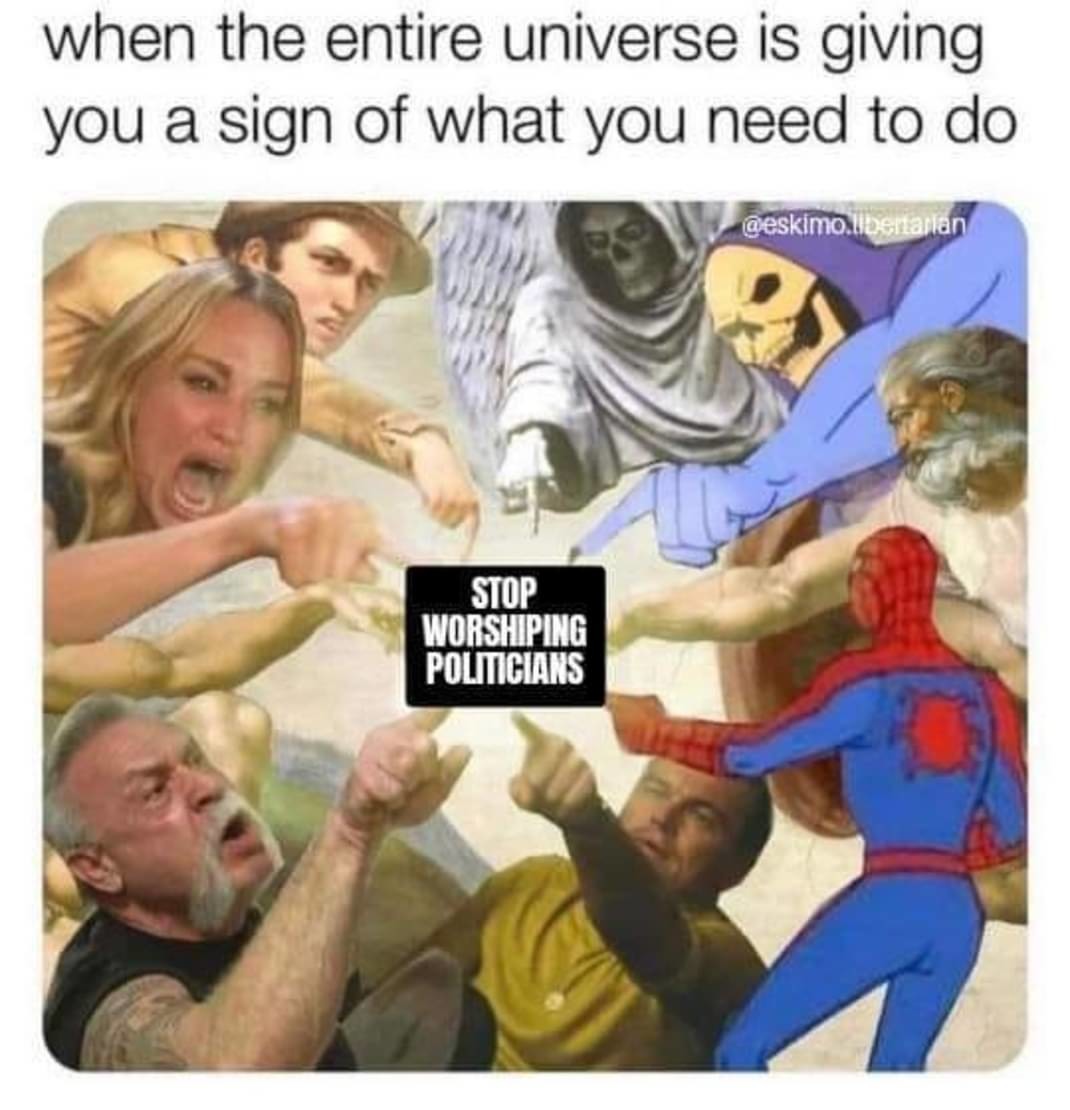 We all know they're fallible so stop - meme