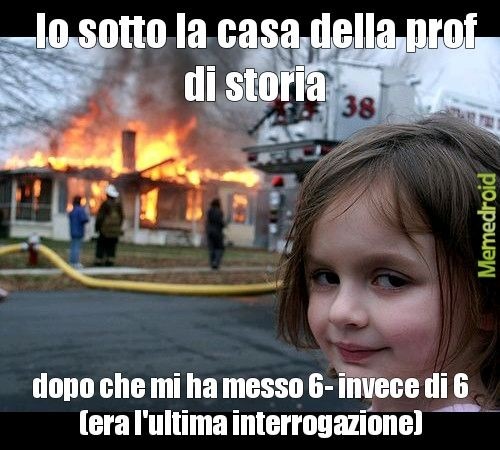 Nel prossimo anno di scuola quella prof non ci sarà - meme