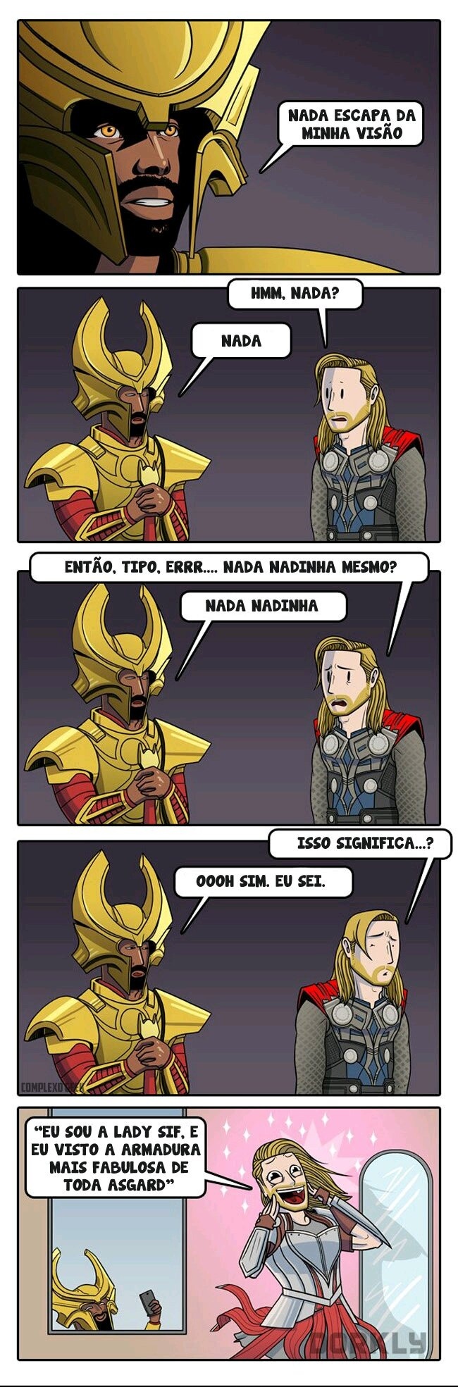 Thor é una mariposa - meme