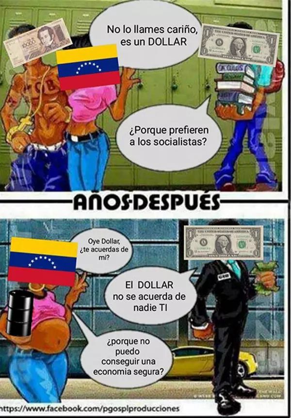 F por venezuela - meme