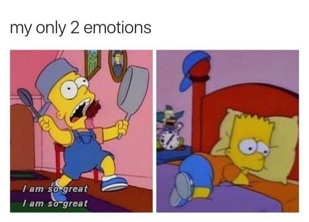 2 emotions - meme