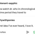 Dr. Who but better?