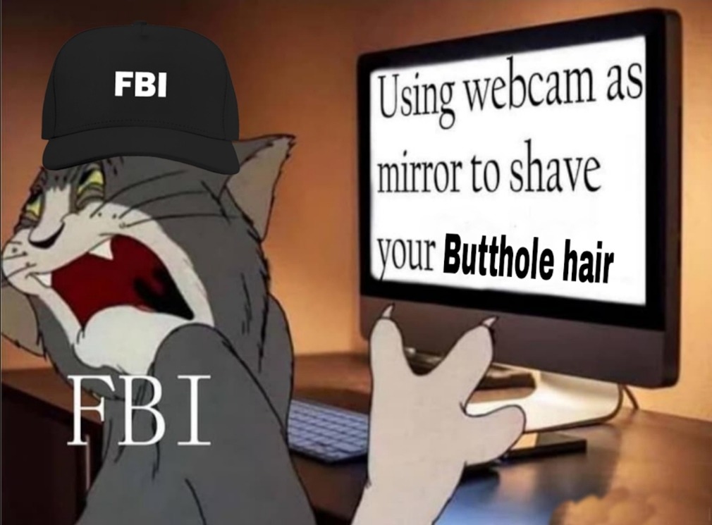 Why torment FBI man? :'( - meme