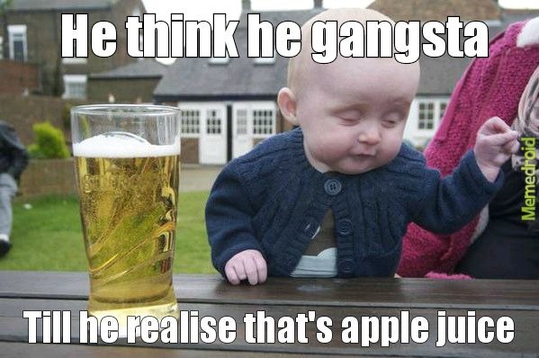 Apple juice - meme
