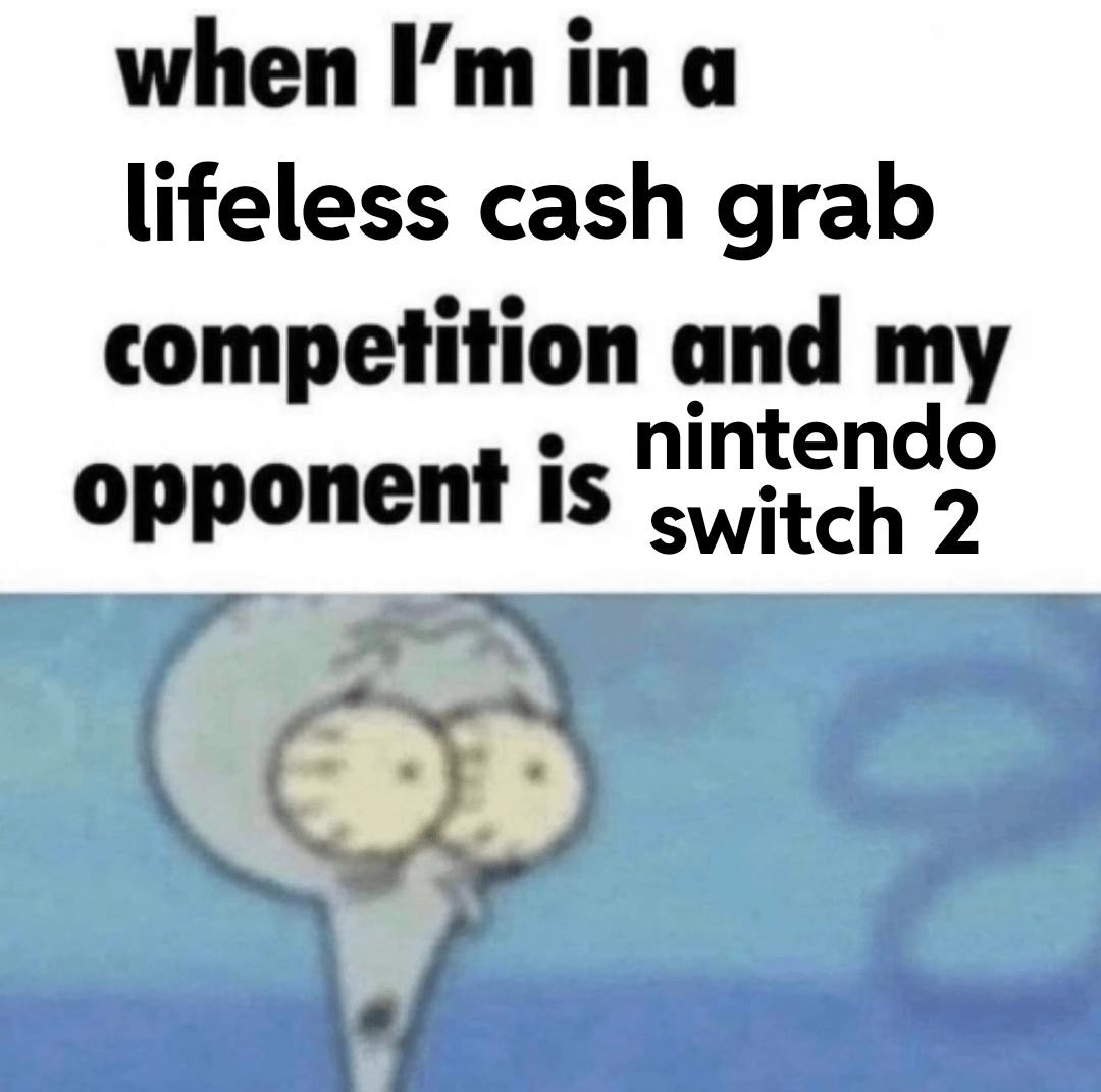 Gaming wars: me vs a $500 Switch 2 bundle - meme