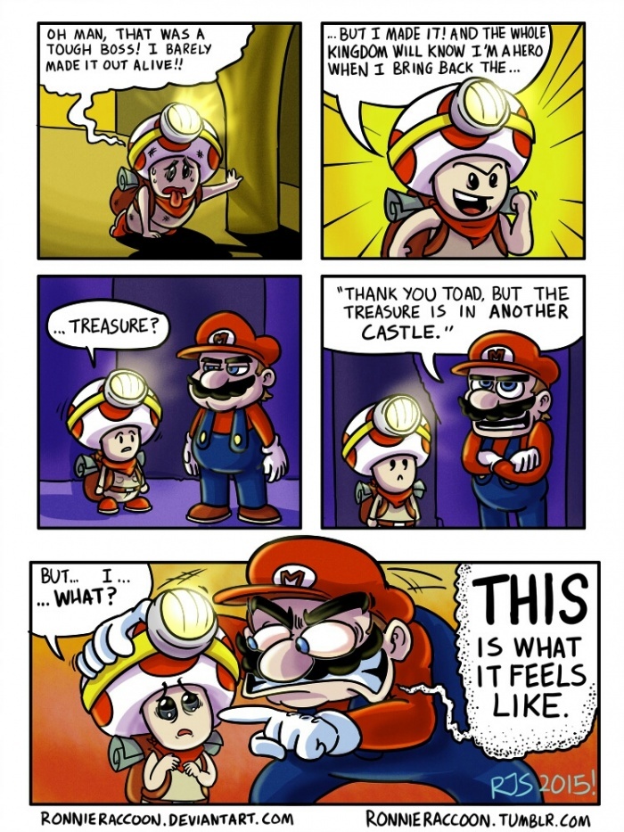 Poor Toad - meme
