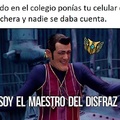 Maestro del disfraz