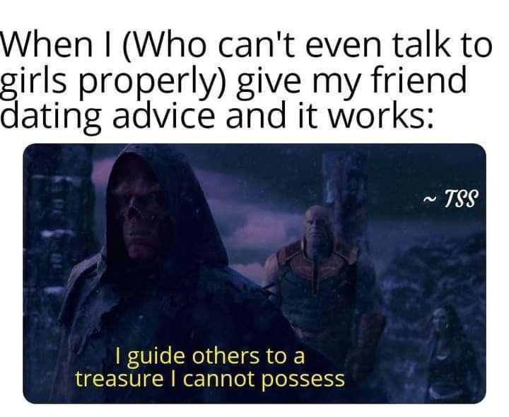 no bitches, but i try to help - meme