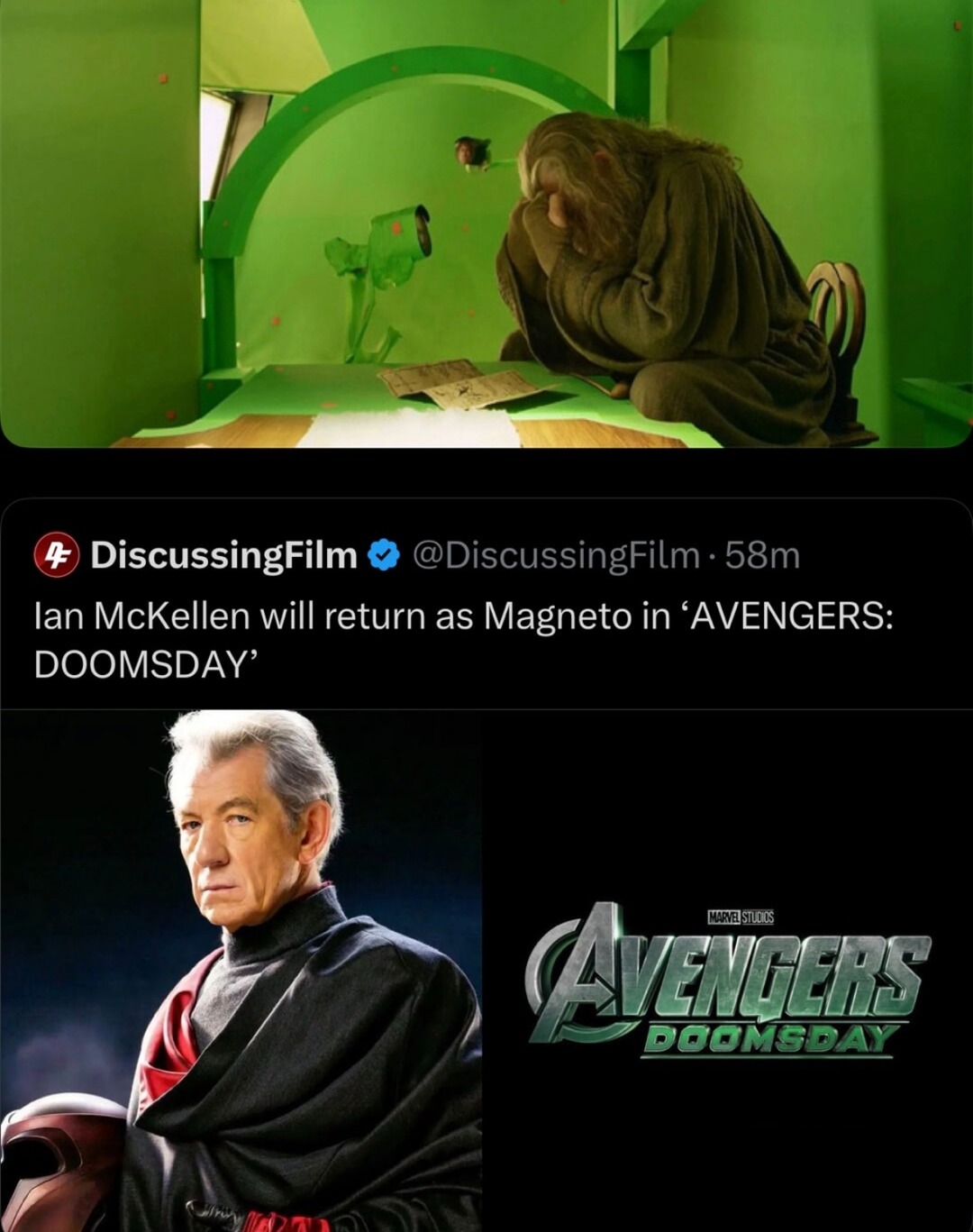 Magneto returns in Avengers: Doomscrolling - meme