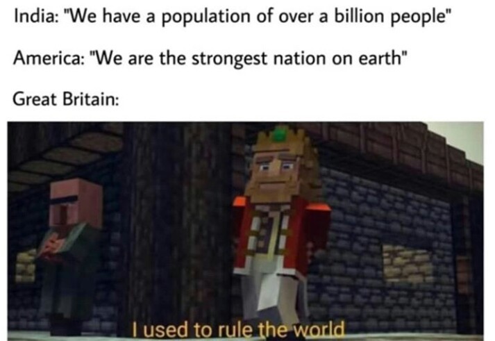 I will take britain and call it new usa - meme