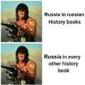 Russia in History books