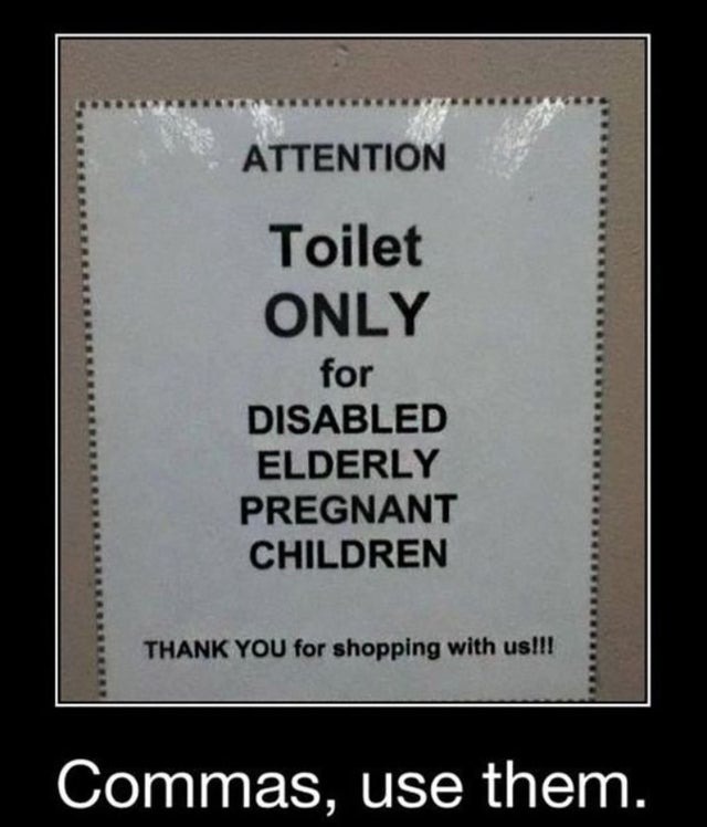 Toilet only for disabled elderly pregnant children - meme