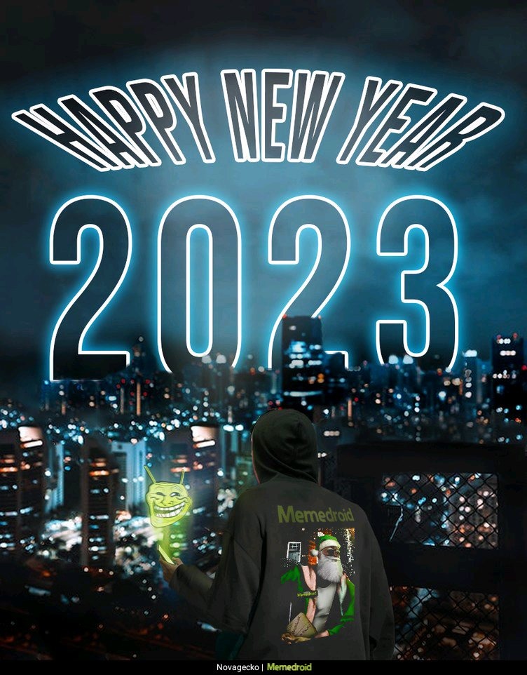 Bonne année (oui c un repost novagecko) on aura survecu a 2022 - meme
