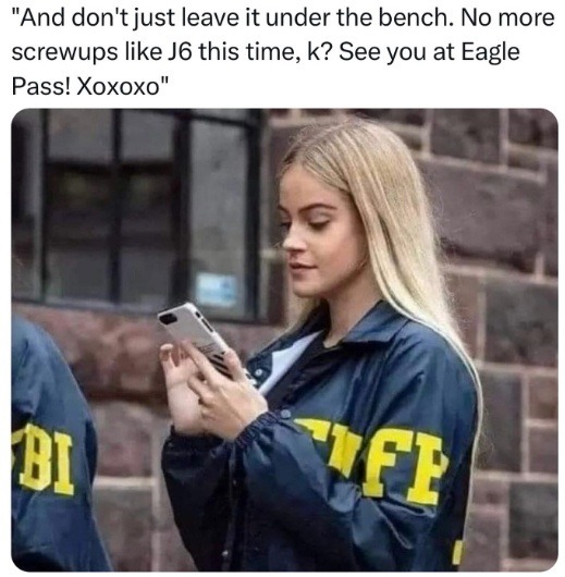 I’d have to mouth fuck her though before she handcuffed me for shooting illegal ‘cans….. - meme