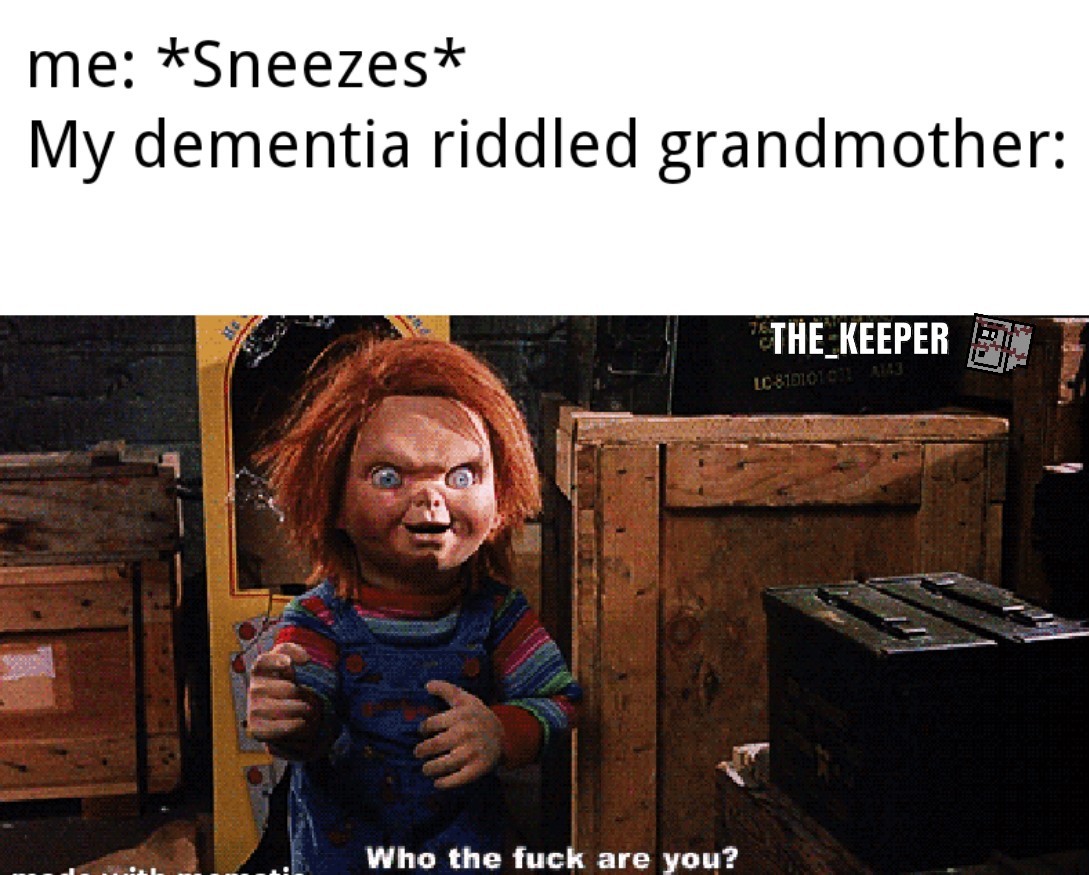 Poor Grandma - meme