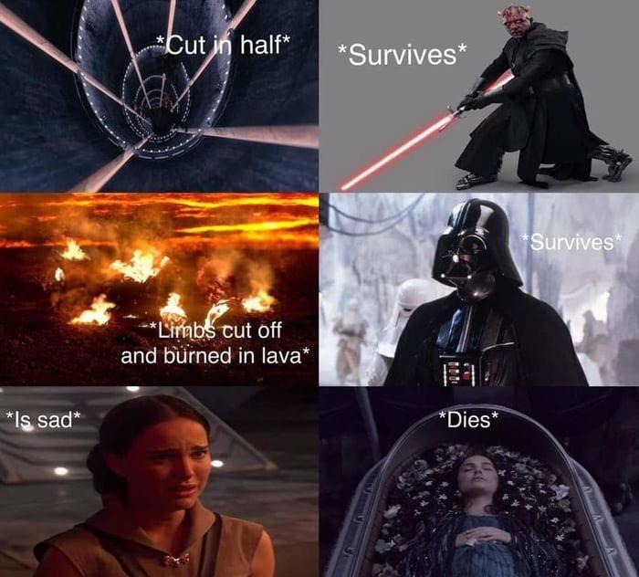 Star wars dark humor - meme