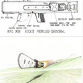 Rocket propelled chainsaw