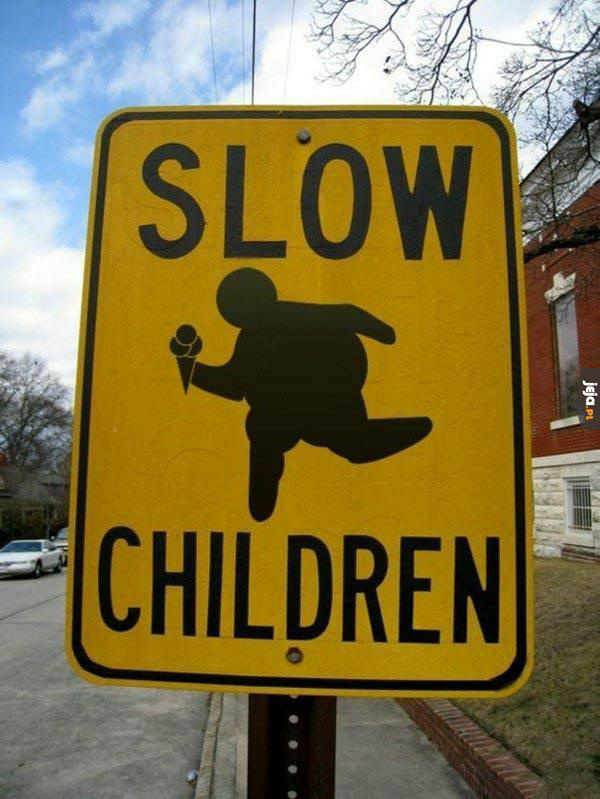 Slow children - meme