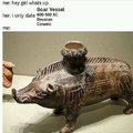 I identify as boar vessel