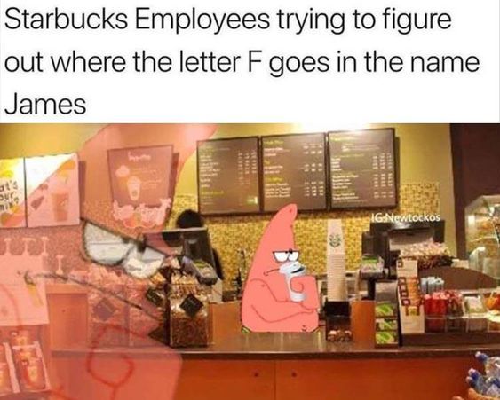 starbucks sucks on the employees - meme