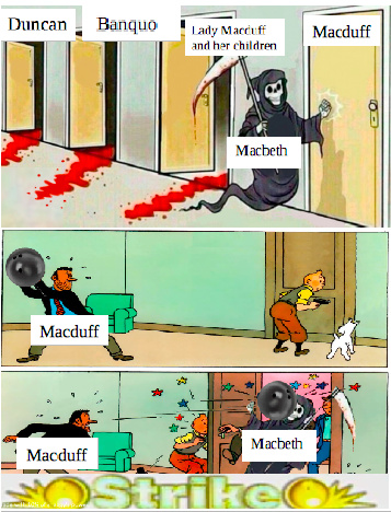 For those revising Macbeth - meme