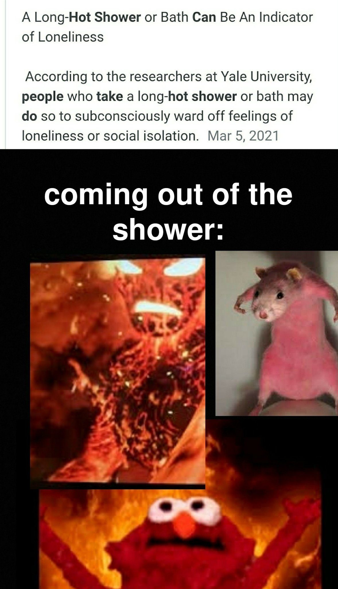 Shower - meme