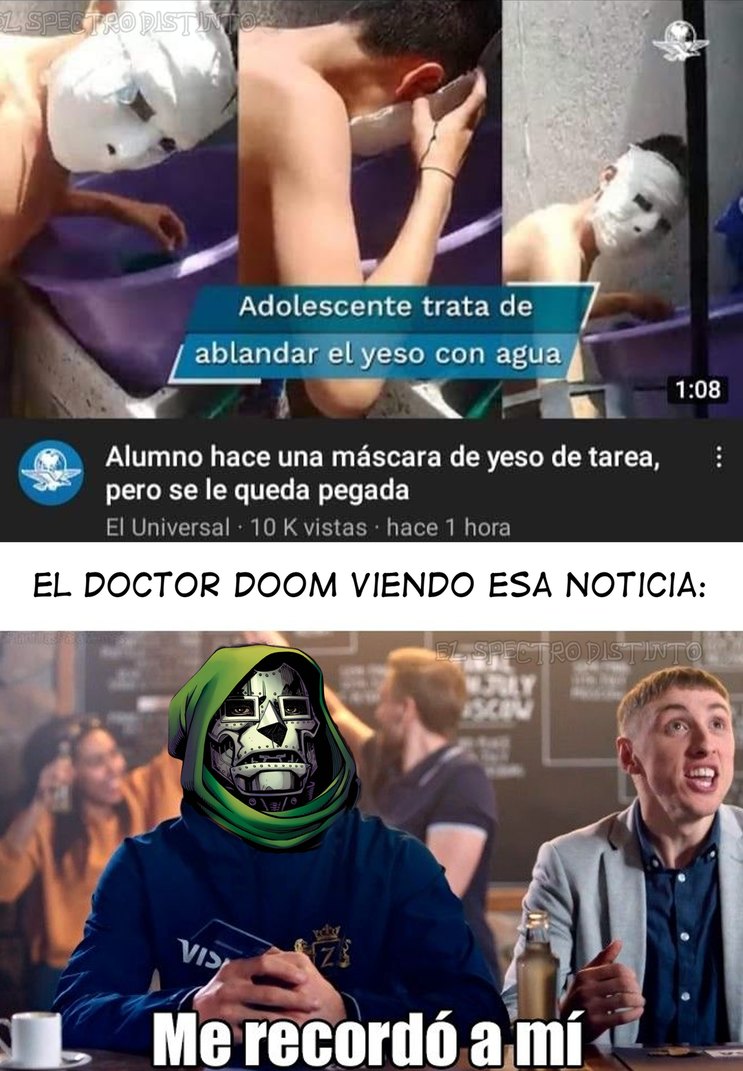 Doctor Doom Origins - meme