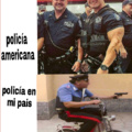 La policía