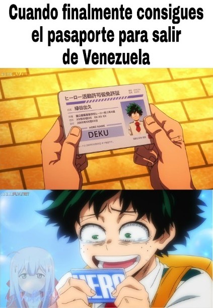 No tengo nada encontrá de los venezolanos UwU - meme
