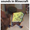 Me when I hear cave sounds in Minecraft