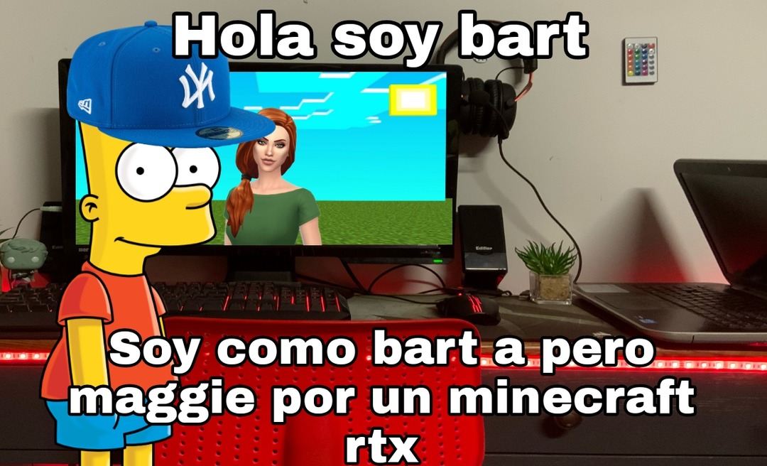 Hola soy bart - meme