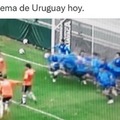 El esquema de Uruguay contra Portugal