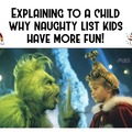 Explaining Naughty List Kids